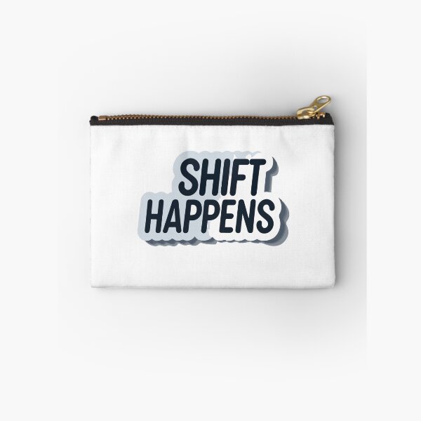 Item preview, Shift Happens - Modern Gear Shift Design designed and sold by NiftyWrx.