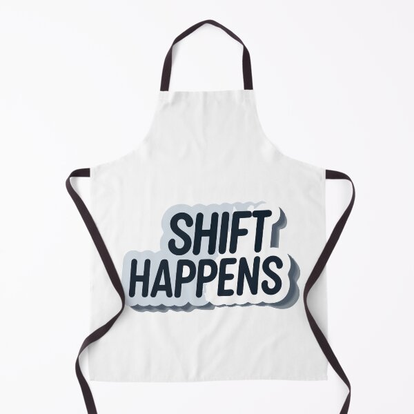 Item preview, Shift Happens - Modern Gear Shift Design designed and sold by NiftyWrx.