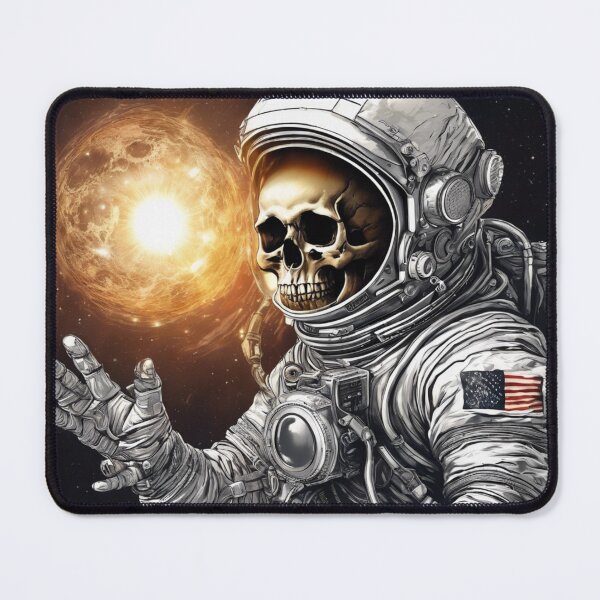 Item preview, Skeleton Astronaut | Space Skull | Dystopian Art | Skull Astronaut Artwork | Fantasy Astronaut Skull  designed and sold by andrew758.
