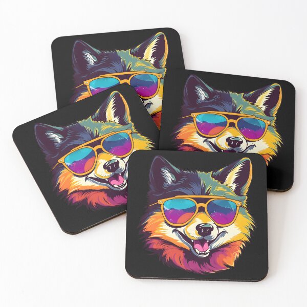 Item preview, Cool Wolf Wearing Sunglasses designed and sold by Leonardo Palumbo.