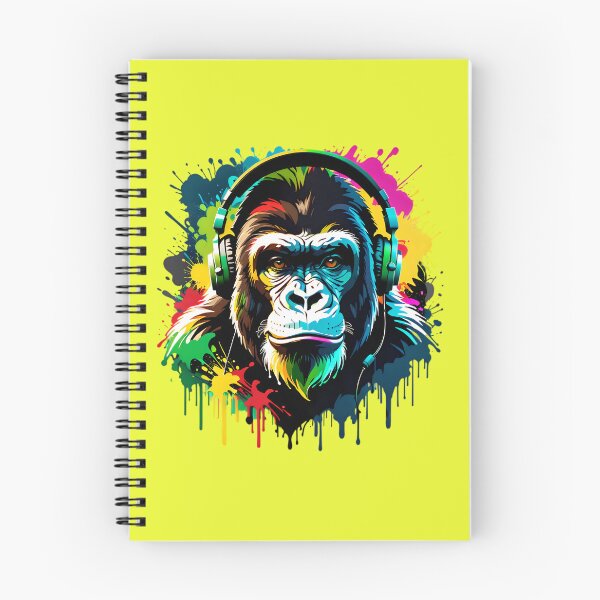 Item preview, Cool Graffiti Party Gorilla designed and sold by TheArtOfPat.