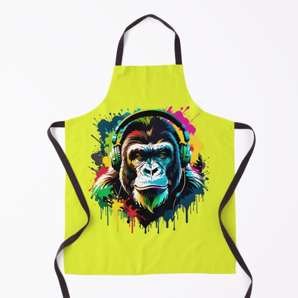 Item preview, Cool Graffiti Party Gorilla designed and sold by TheArtOfPat.