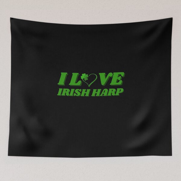 Item preview, I Love Irish Harp designed and sold by FunnyThings1.