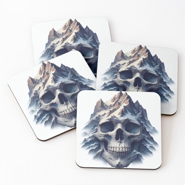 Item preview, Mountain Painting Skull designed and sold by Topmaxdesign.