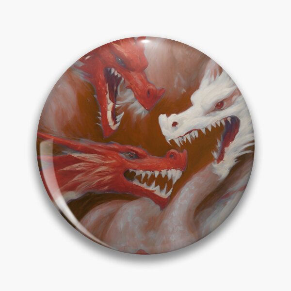 Item preview, Three great dragons fighting designed and sold by ohsopurposeless.