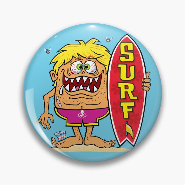 Item preview, Monster Surfer Dude designed and sold by RodSavely.