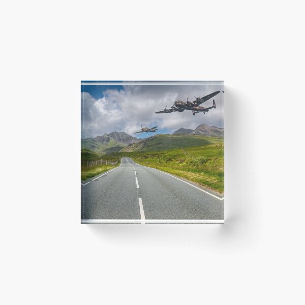 Item preview, Lancaster Bomber in Snowdonia designed and sold by AJEvans.