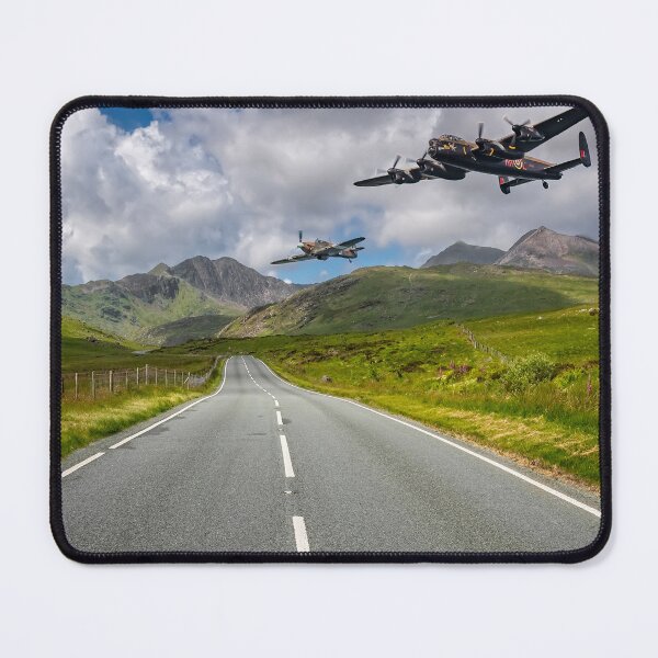 Item preview, Lancaster Bomber in Snowdonia designed and sold by AJEvans.