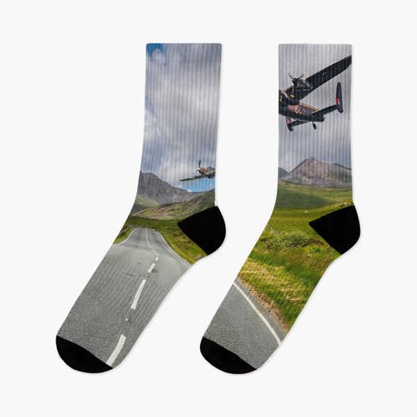 Item preview, Lancaster Bomber in Snowdonia designed and sold by AJEvans.