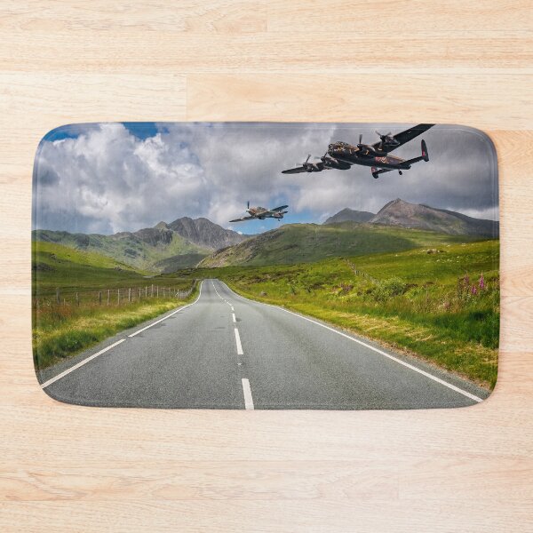 Item preview, Lancaster Bomber in Snowdonia designed and sold by AJEvans.