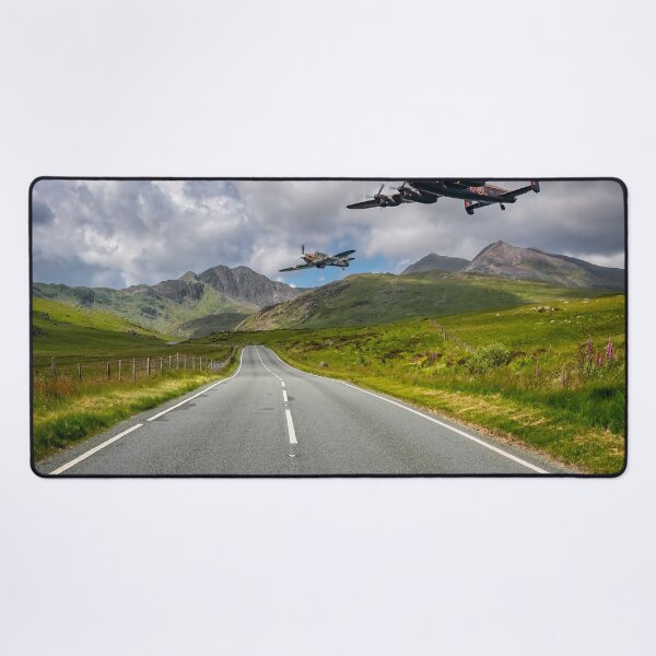 Item preview, Lancaster Bomber in Snowdonia designed and sold by AJEvans.