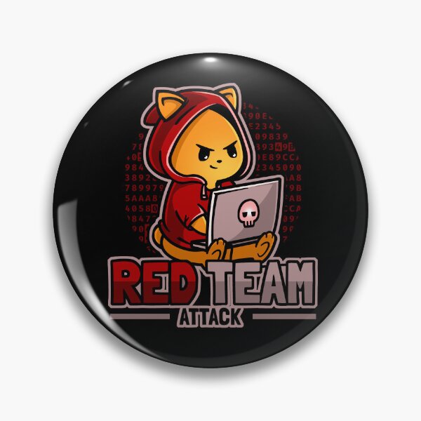 Item preview, Red Team Member Cybersecurity - IT Security designed and sold by Nerd Shizzle.
