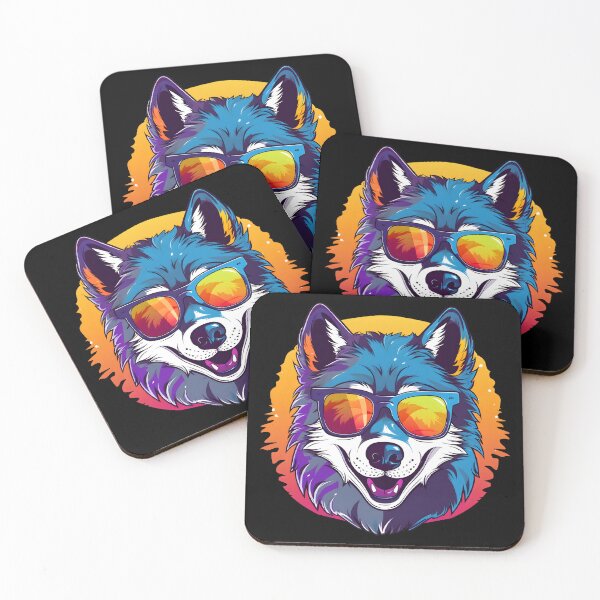 Item preview, Cool Wolf With Sunglasses designed and sold by Leonardo Palumbo.