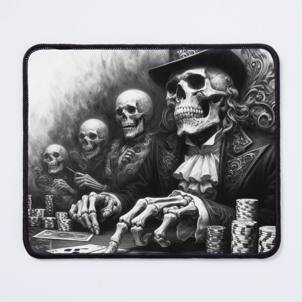 Item preview, Skull Poker Player designed and sold by Topmaxdesign.