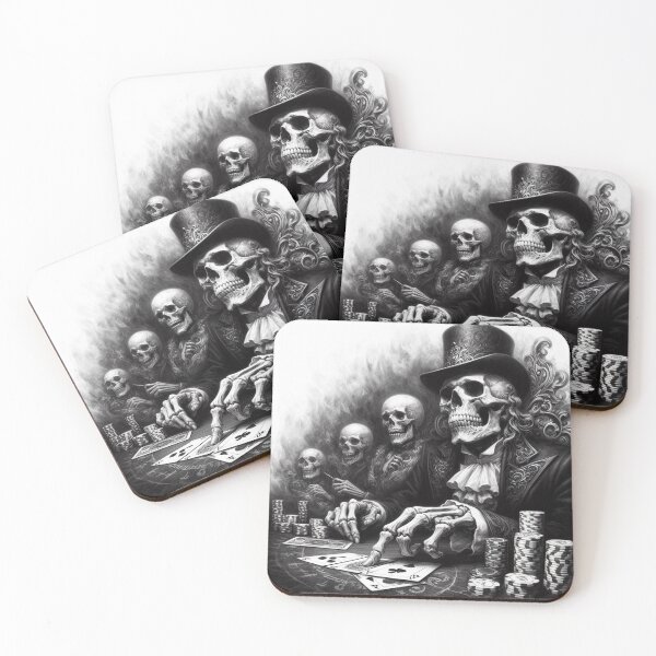 Item preview, Skull Poker Player designed and sold by Topmaxdesign.
