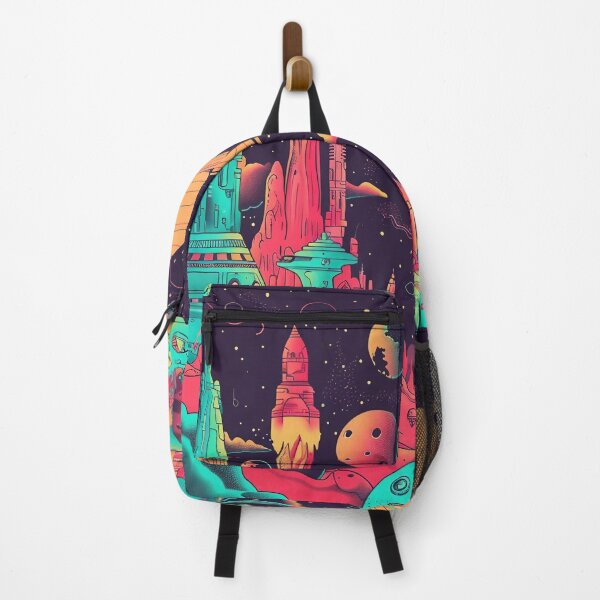 Item preview, Tiled Sci-Fi City Pattern designed and sold by dcrc.