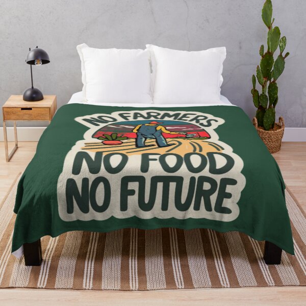 Item preview, Farmer Protest No Farmers No Food No Future 4 designed and sold by Psycho-Crazy.