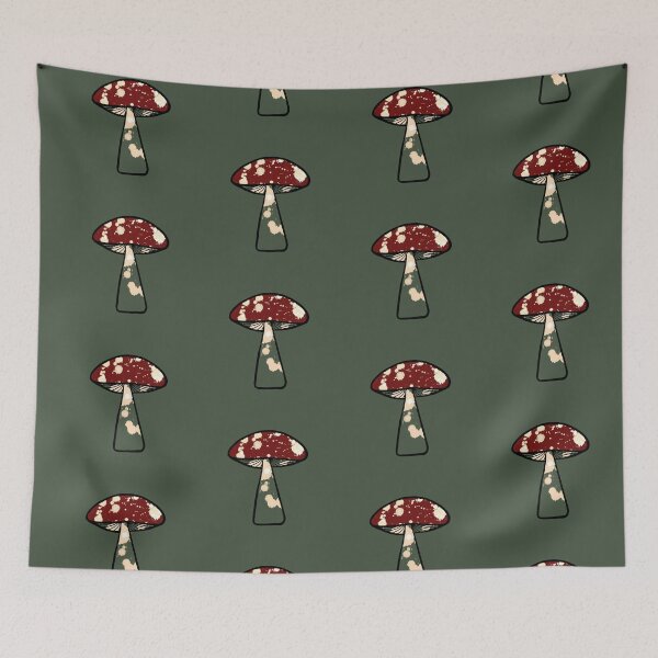 Item preview, splashed mushroom. designed and sold by IchthyosaurArt.