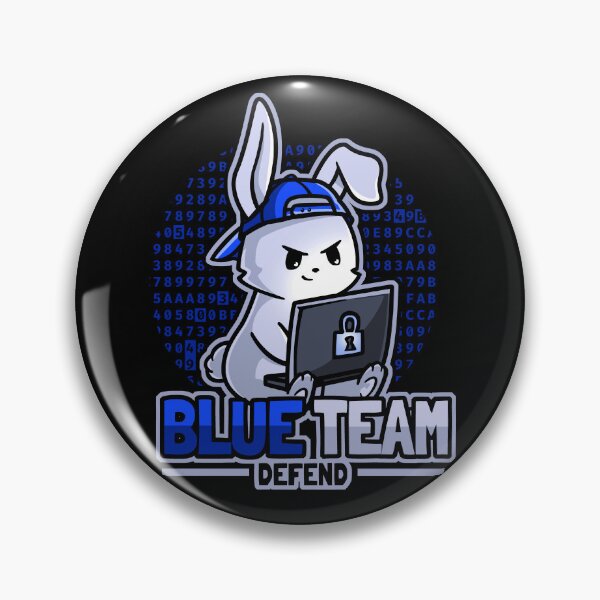 Item preview, Blue Team Member Cybersecurity - IT Security designed and sold by Nerd Shizzle.