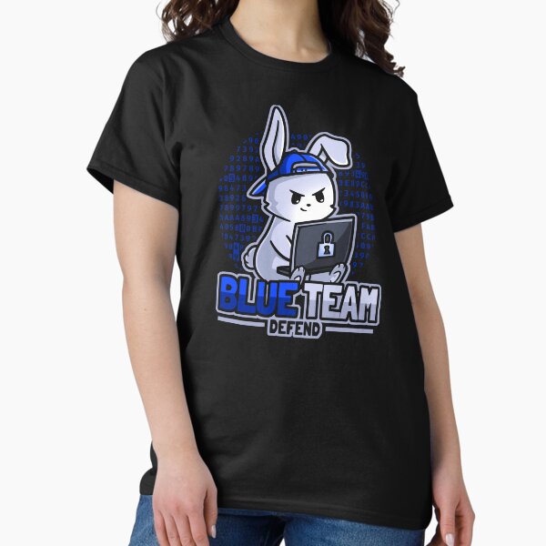 Item preview, Blue Team Member Cybersecurity - IT Security designed and sold by Nerd Shizzle.