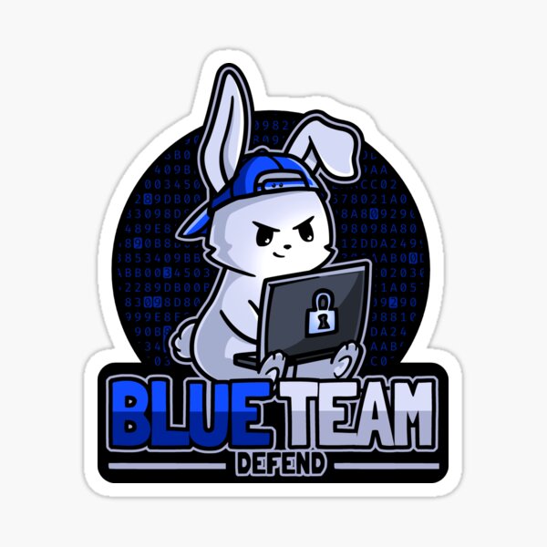 Item preview, Blue Team Member Cybersecurity - IT Security designed and sold by Nerd Shizzle.