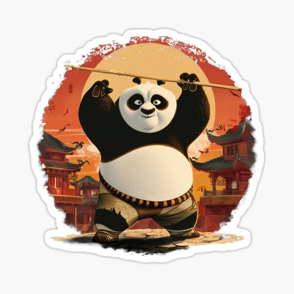 Vista previa del artículo con la obra « kung-fu panda», diseñado y vendido por Rcreekat.