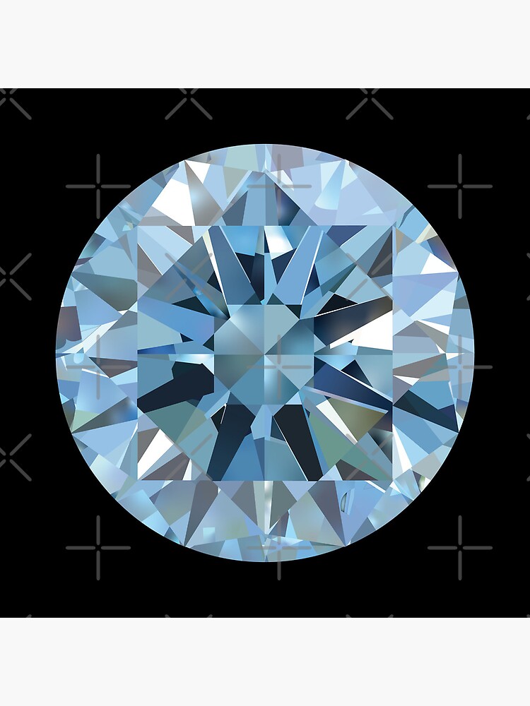 Diamond Facets Photographic Print