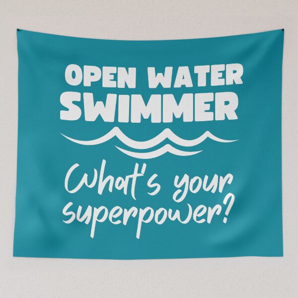 Item preview, Open water swimmer designed and sold by EvergreenWhimsy.