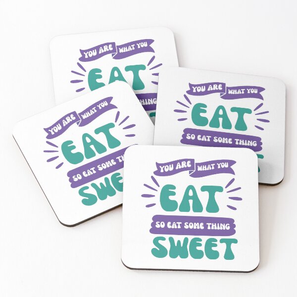 Item preview, Wholesome Motivation: You're What You Eat Typography Design designed and sold by Hadir Magdy.