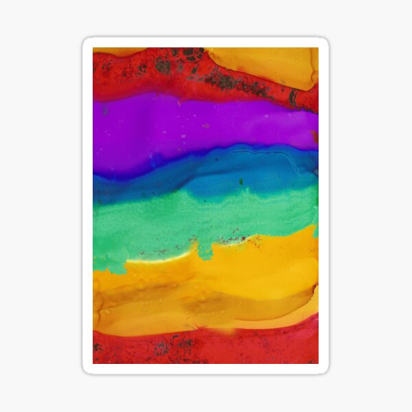 Item preview, Rainbow Waves designed and sold by CindyJRollins.