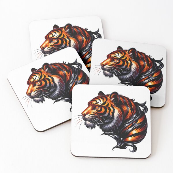 Item preview, Bengal tiger shine portrait designed and sold by AD-Digital-Art.