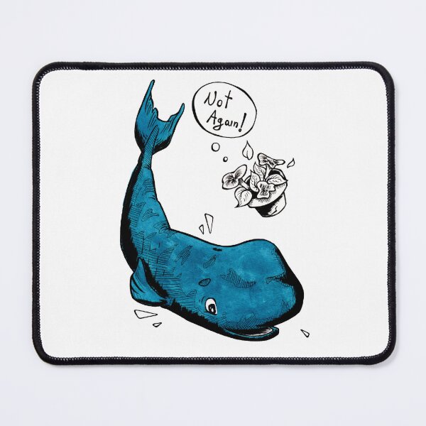 Item preview, Cartoon Blue Whale - Comic Style designed and sold by SaraVLeoni.