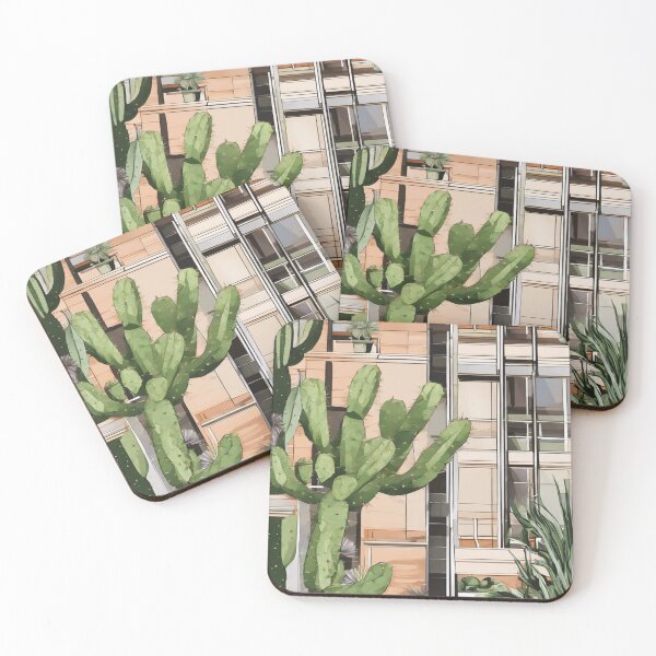 Item preview, Cacti Adorning the Exterior designed and sold by PetalPerfection.