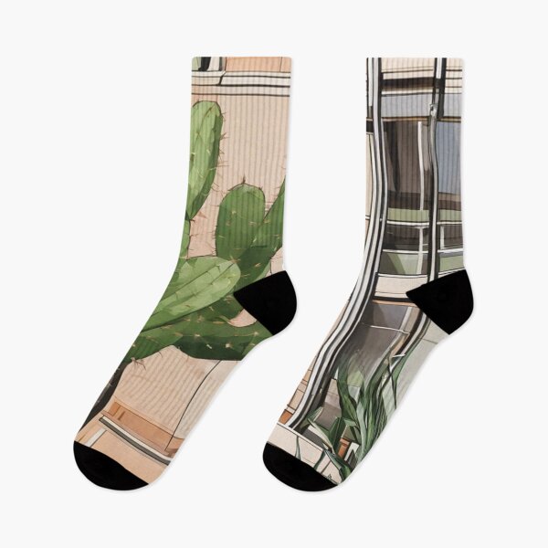 Item preview, Cacti Adorning the Exterior designed and sold by PetalPerfection.