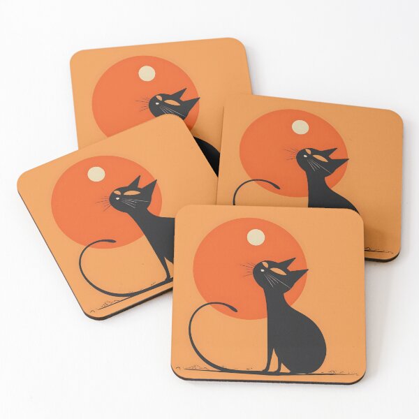 Item preview, Black Cat designed and sold by DigitalDoodleDK.