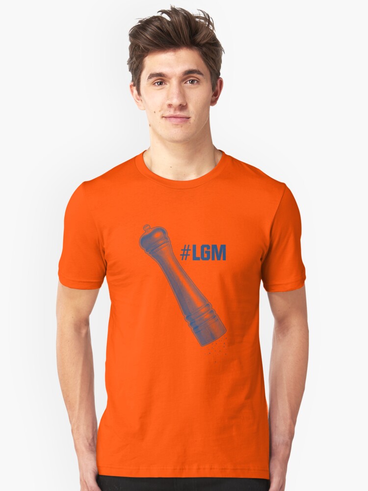 orange mets shirt