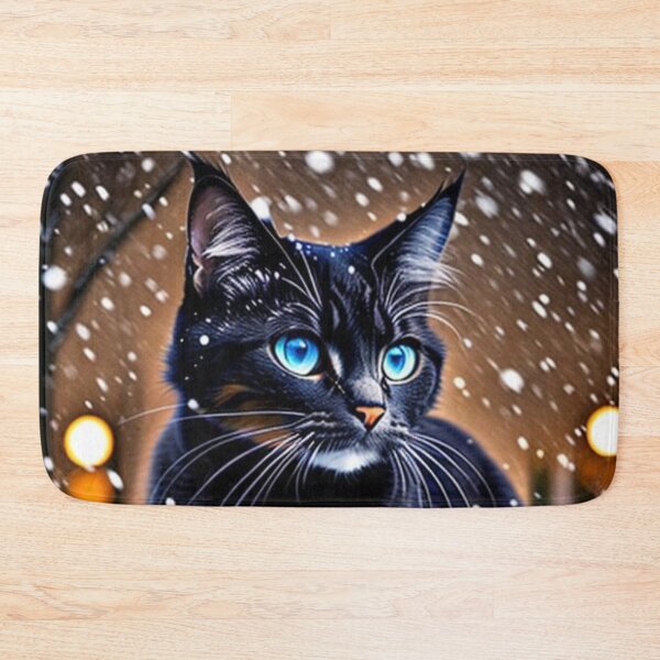 Item preview, snow cat designed and sold by CatPointOfView.