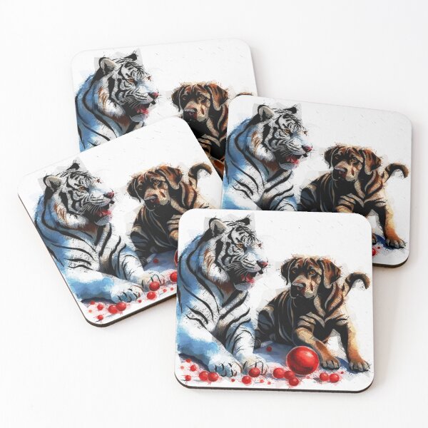 Item preview, The Tiger and The Labrador designed and sold by Helios Be. Lavsh.
