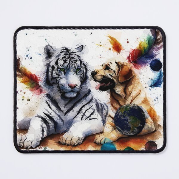 Item preview, The Tiger and The Labrador v2 designed and sold by Helios Be. Lavsh.