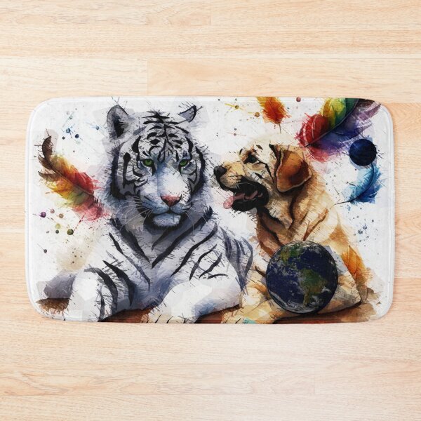 Item preview, The Tiger and The Labrador v2 designed and sold by Helios Be. Lavsh.