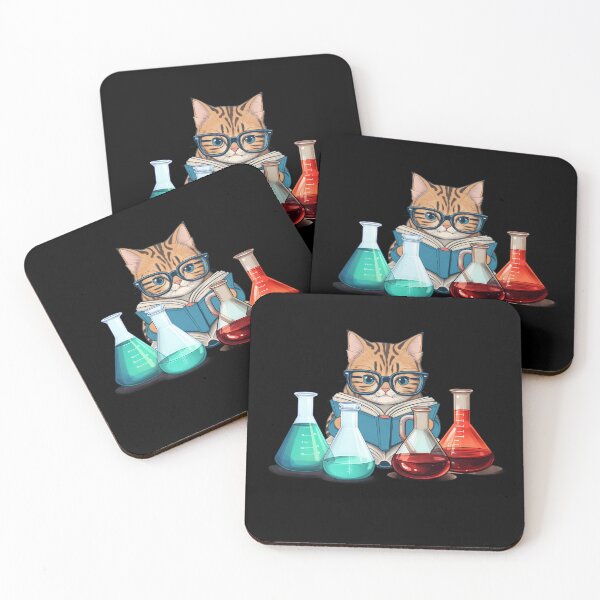 Item preview, Cat Studying Chemistry designed and sold by Promoc.