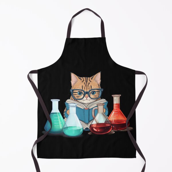 Item preview, Cat Studying Chemistry designed and sold by Promoc.