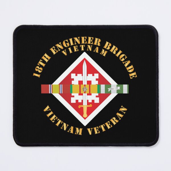 Item preview, Army - 18th Engineer Brigade w SVC Ribbons X 300 designed and sold by Military Insignia Products.