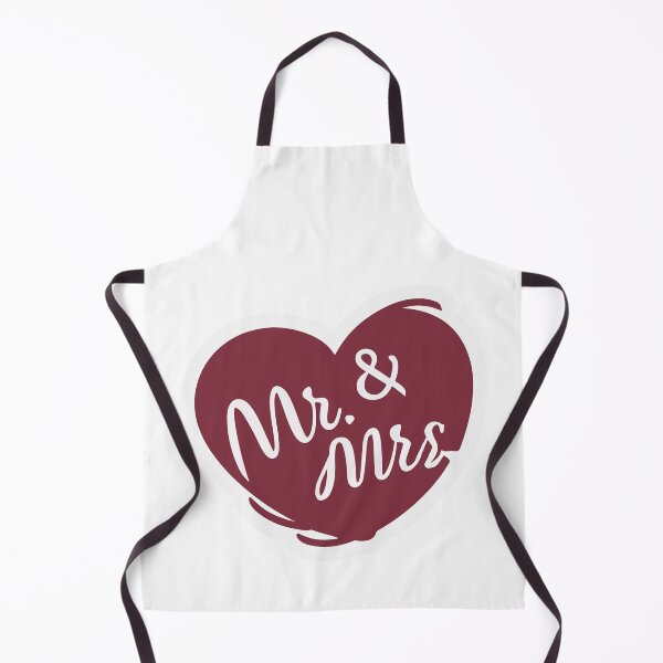 Item preview, Elegant Calligraphic Mr. & Mrs. with Heart Design designed and sold by NiftyWrx.