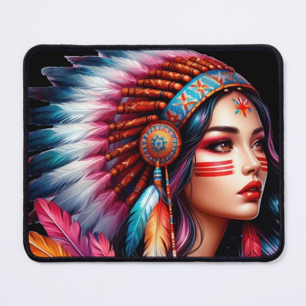 Item preview, Native American, Beauty, Yatokya, Sun Girl | Catsie Cat designed and sold by yelkenb.