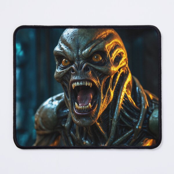 Item preview, Angry Alien Screaming In Alien Space Ship designed and sold by SassyArtistry.
