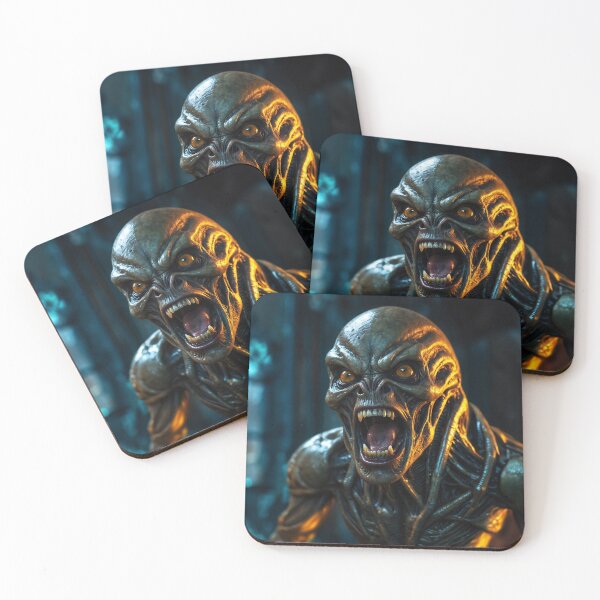 Item preview, Angry Alien Screaming In Alien Space Ship designed and sold by SassyArtistry.