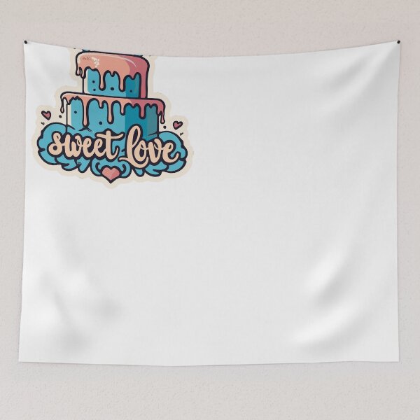 Item preview, Sweet Love Wedding Cake designed and sold by NiftyWrx.