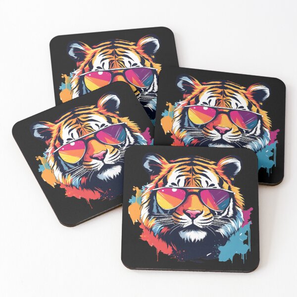 Item preview, Cool Tiger With Sunglasses designed and sold by Leonardo Palumbo.