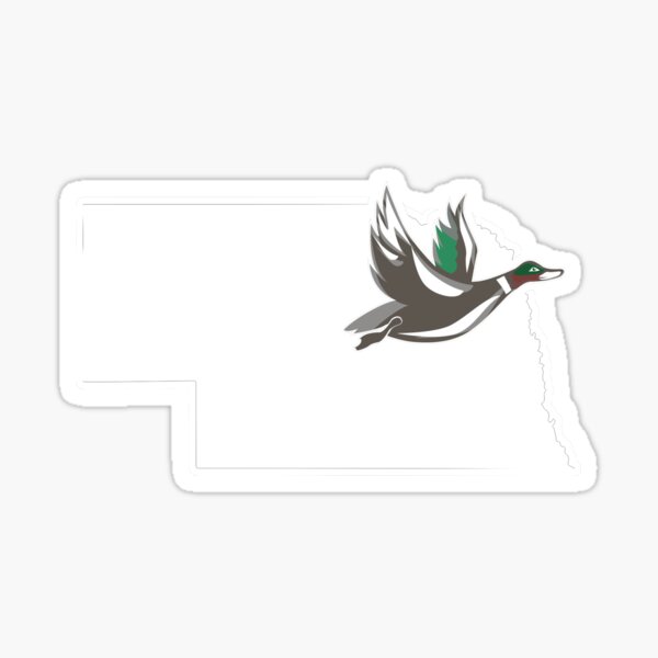 Duck Hunting,Flag,Quack Head,Duck Life,Hunter,Waterfowl,sticker,vinyl decal